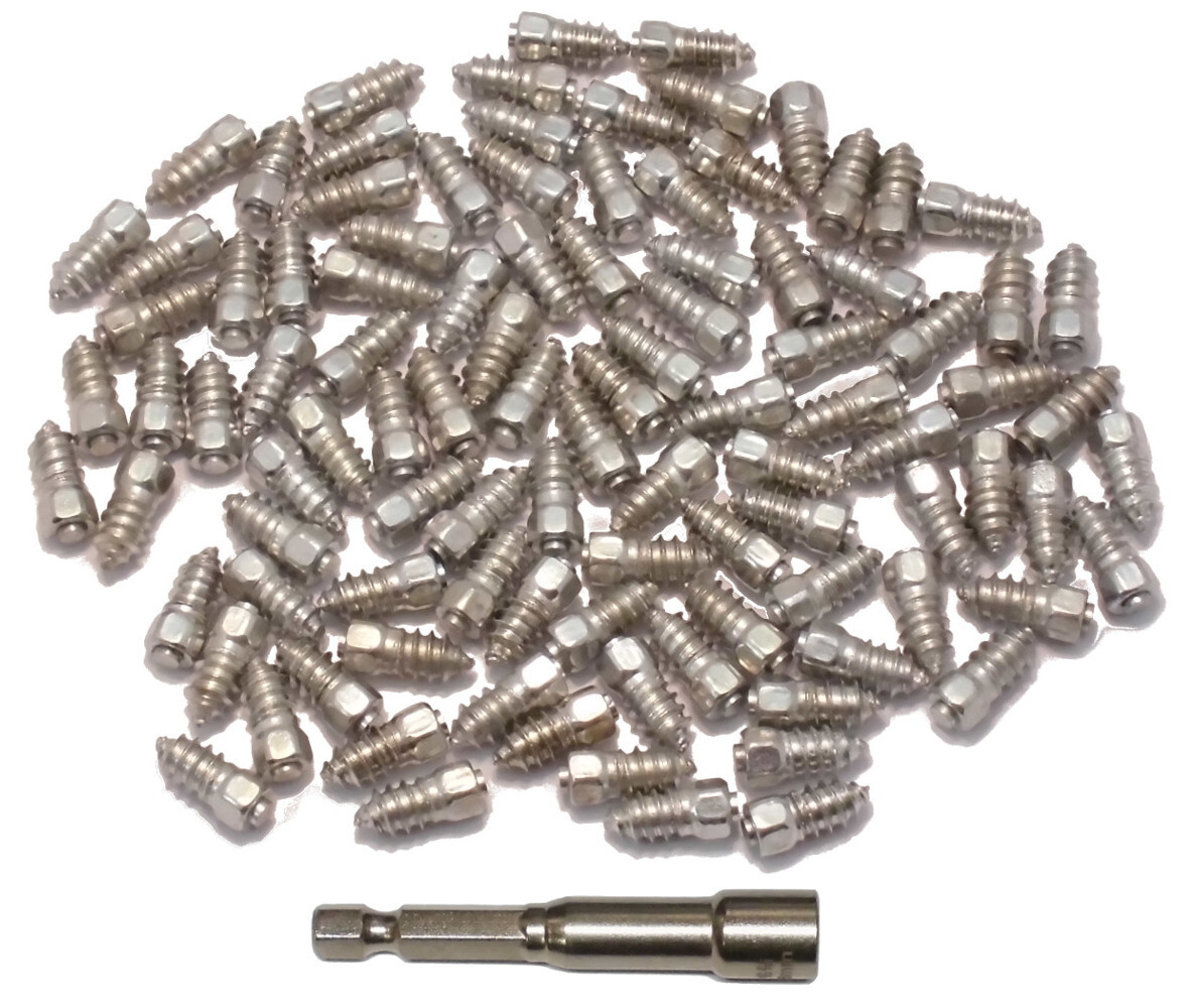 オートパーツセンター スパイクピン スパイクタイヤ レビューで判断 本物はコレ ソケットレンチで制作 6×15 50本 タングステン 小拍卖