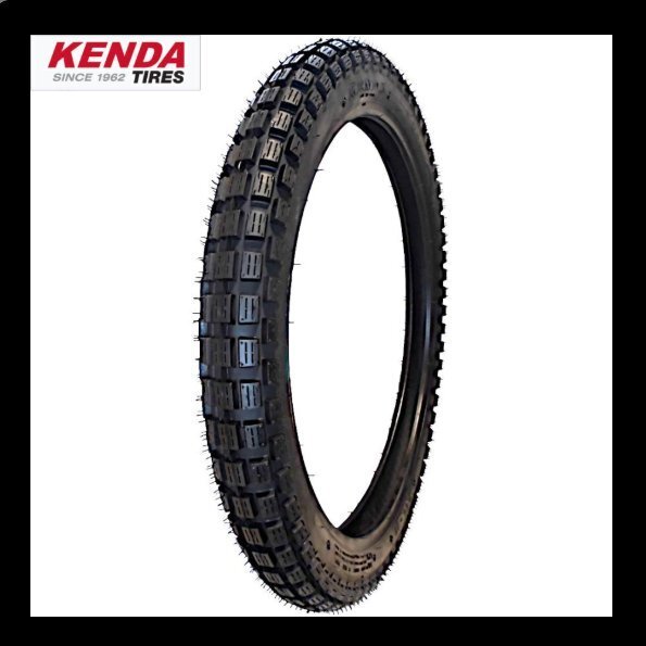 『開封有のため訳あり 未使用 2023年製』スーパーカブ用ブロックタイヤ KENDA製 2.50-17(70/100-17) カブ/タウンメイト/CD90/K50拍卖