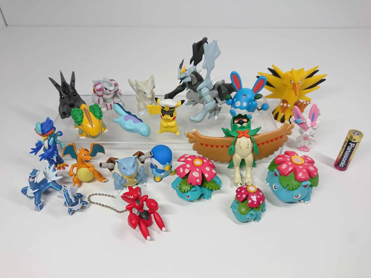 ポケモン フィギュア モンコレ キッズ指人形 フシギバナ/ブラックキュレム/ジュナイパー/ハッサム/ニンフィア他 ポケットモンスター拍卖