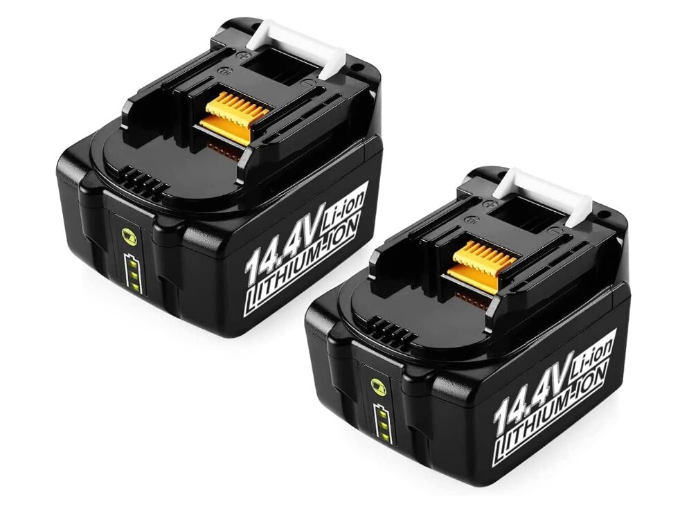 本日限定SALE!! D29 Powayup 2個Set 14.4v BL1430B BL1460B マキタ互換バッテリー 6.0Ah LED残量表示付き 高品質 汎用性拍卖