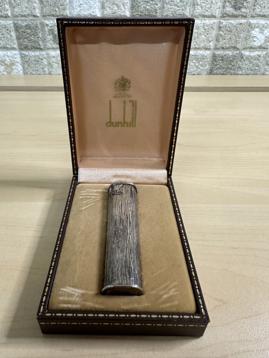 【旧U4762】1円〜 dunhill ダンヒル ローラー式 ガスライター シルバー拍卖