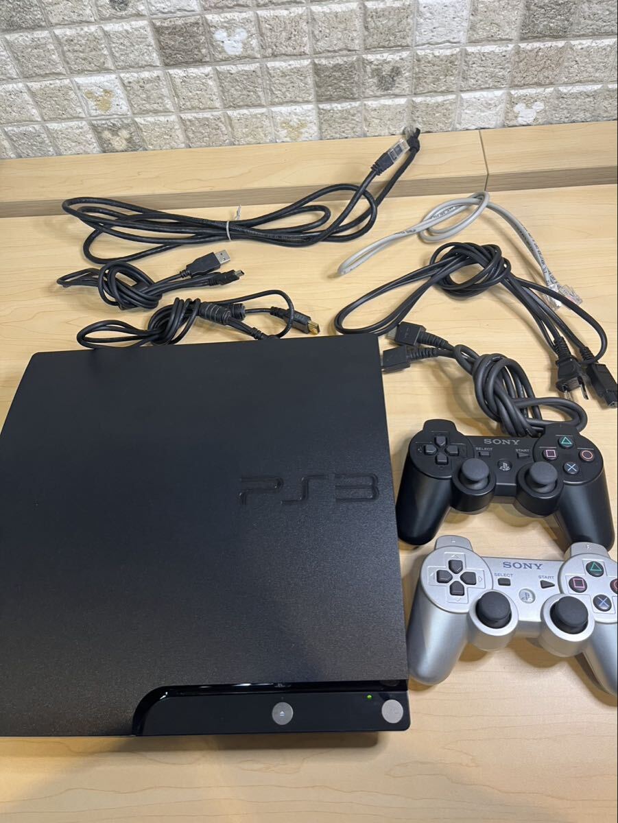 【送料無料】 SONY ソニー プレイステーション3 CECH-2100A 本体 ブラック コントローラー付き 通電確認OK 1円〜【15.TJ】拍卖