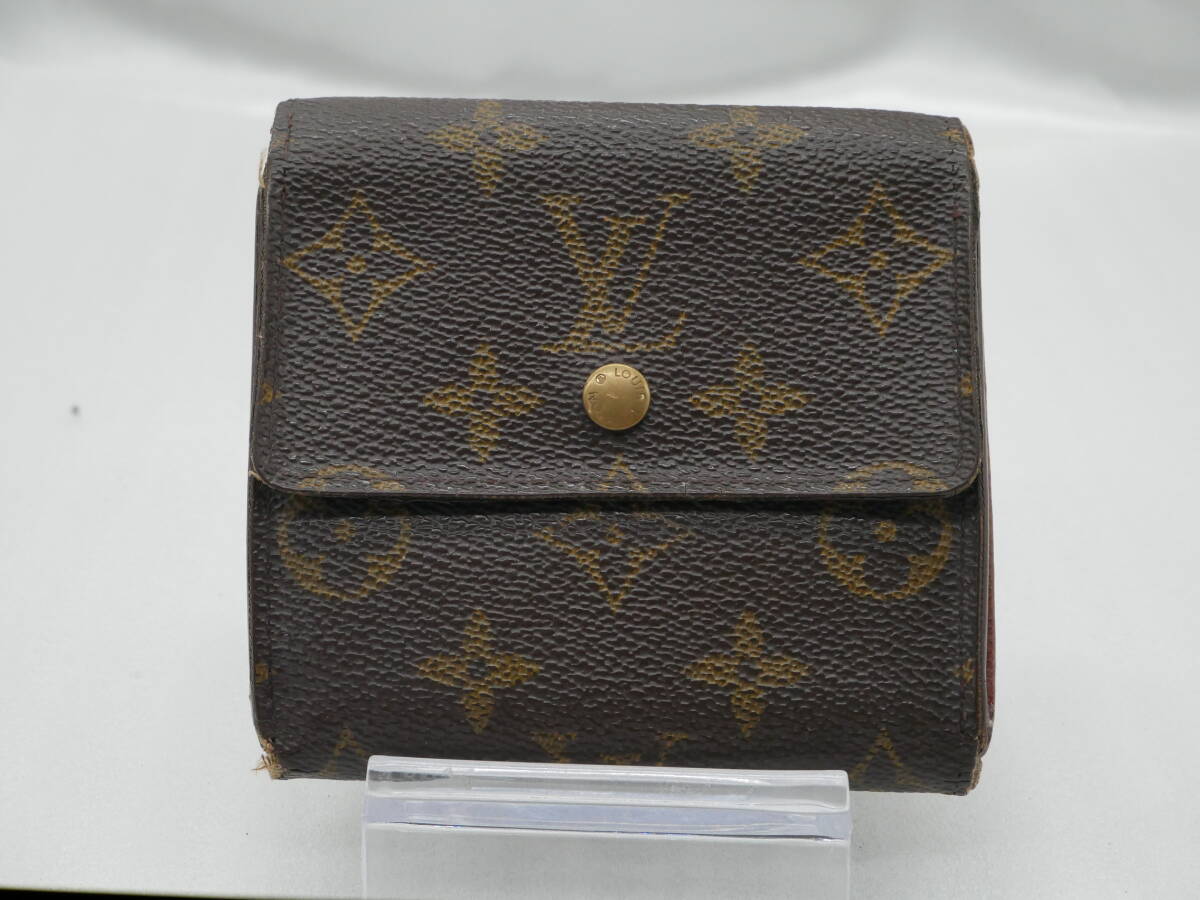 Louis Vuitton モノグラム Wホック財布 ポルトモネ・ビエ・カルトクレディ M61652拍卖