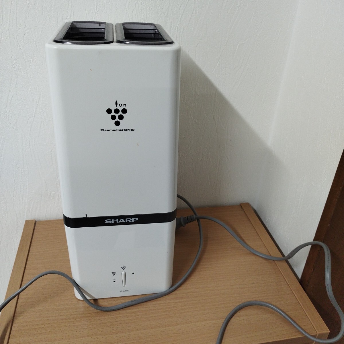 SHARP プラズマクラスター ホワイト IZ-CA100 空気清浄機 シャープ 稼働確認済現状品拍卖