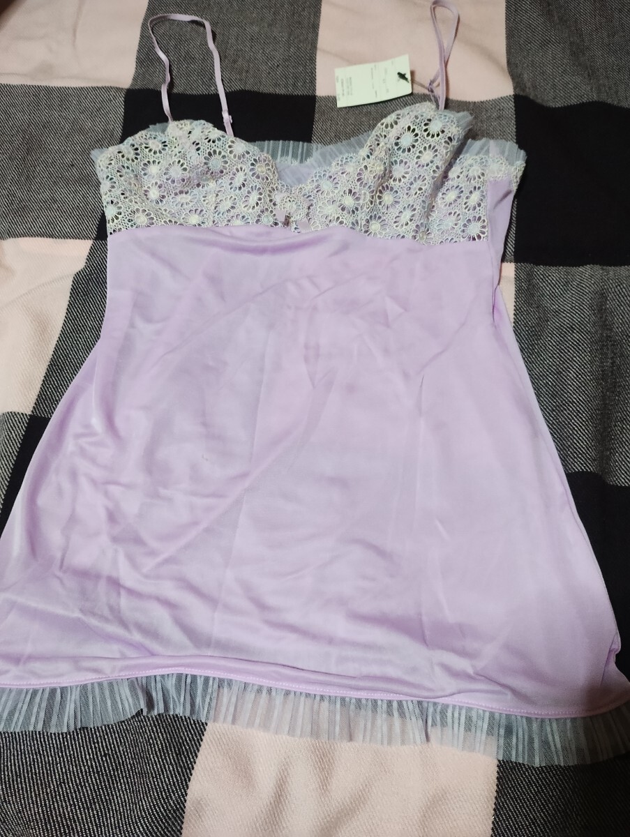 ワコール スタディオファイブ キャミソール 80 未使用 ピンク  キラキラ 高級 廃盤拍卖