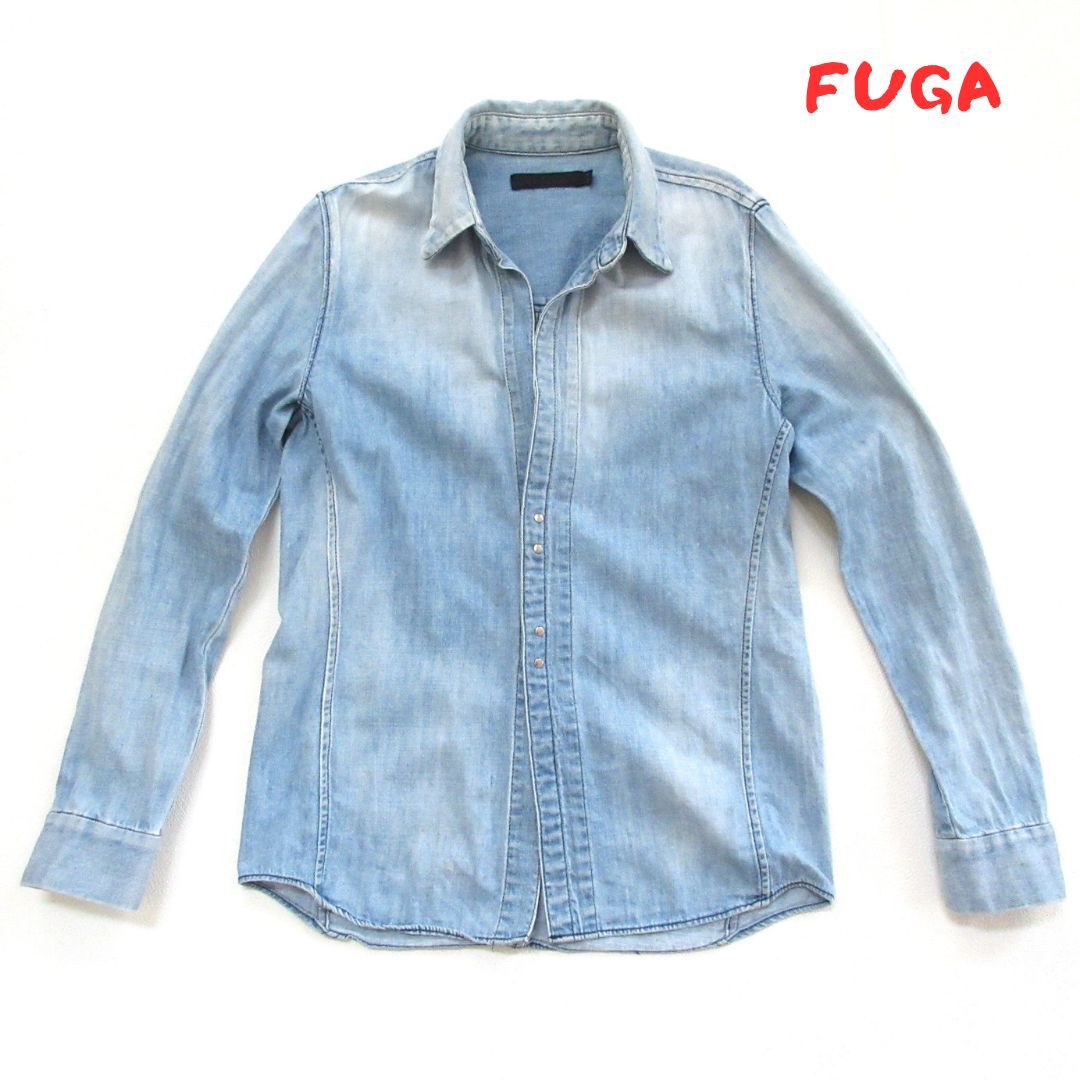 【FUGA】フーガ ビンテージ デニムシャツ 0129拍卖