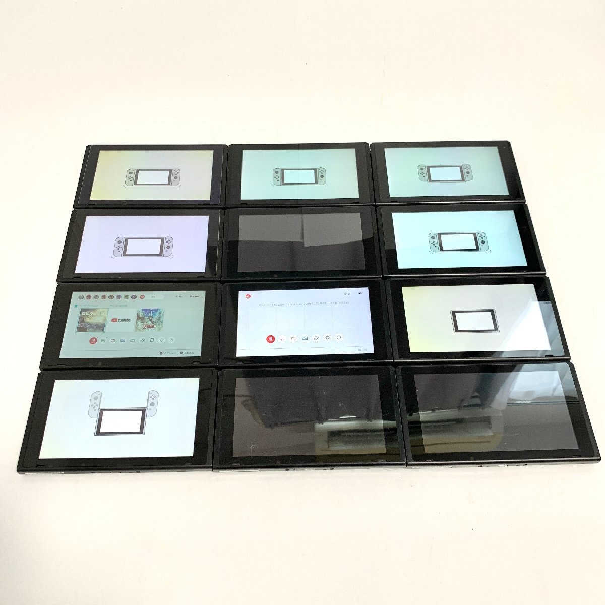 Nintendo Switch 本体 12台 まとめ 動作未確認 ジャンク ニンテンドースイッチ console HAC-001拍卖