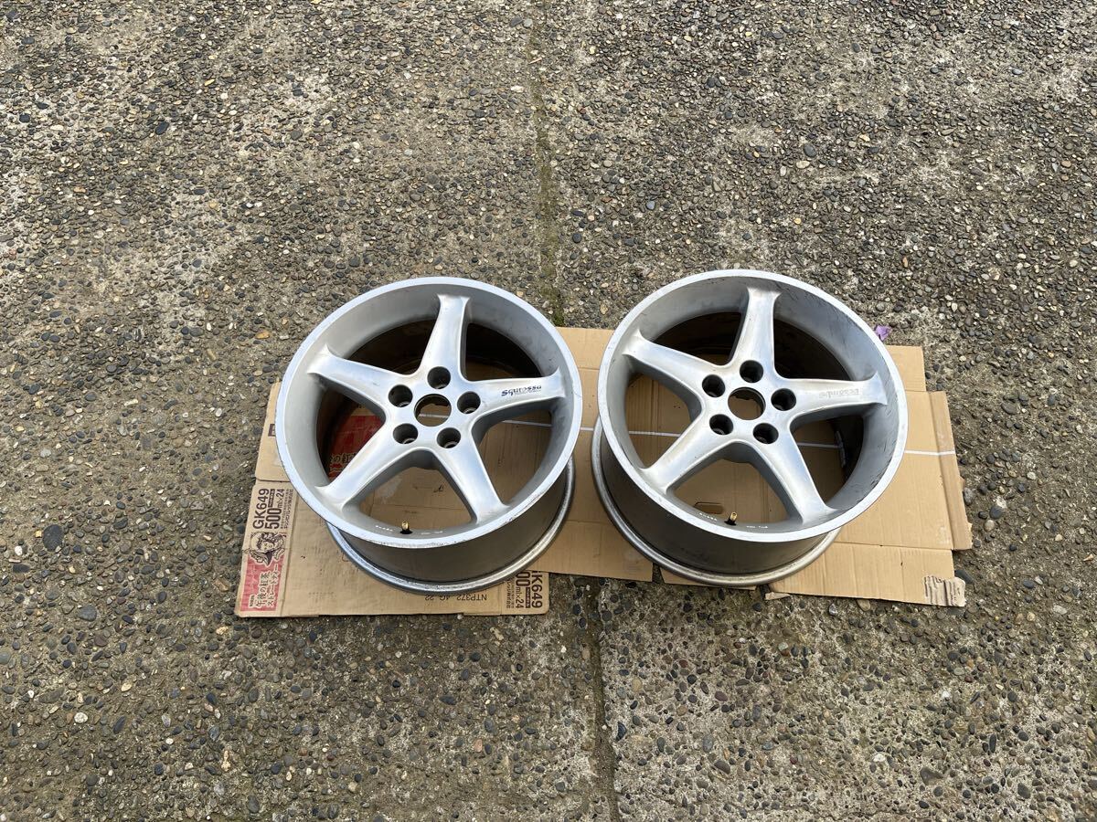 ホイール FORTECS Squirossa フォルテクス スクイロッサ 17inch 9J +36 5H 114.3 アルミホイール 2本 セット ドリケツ シルビア JZX 拍卖