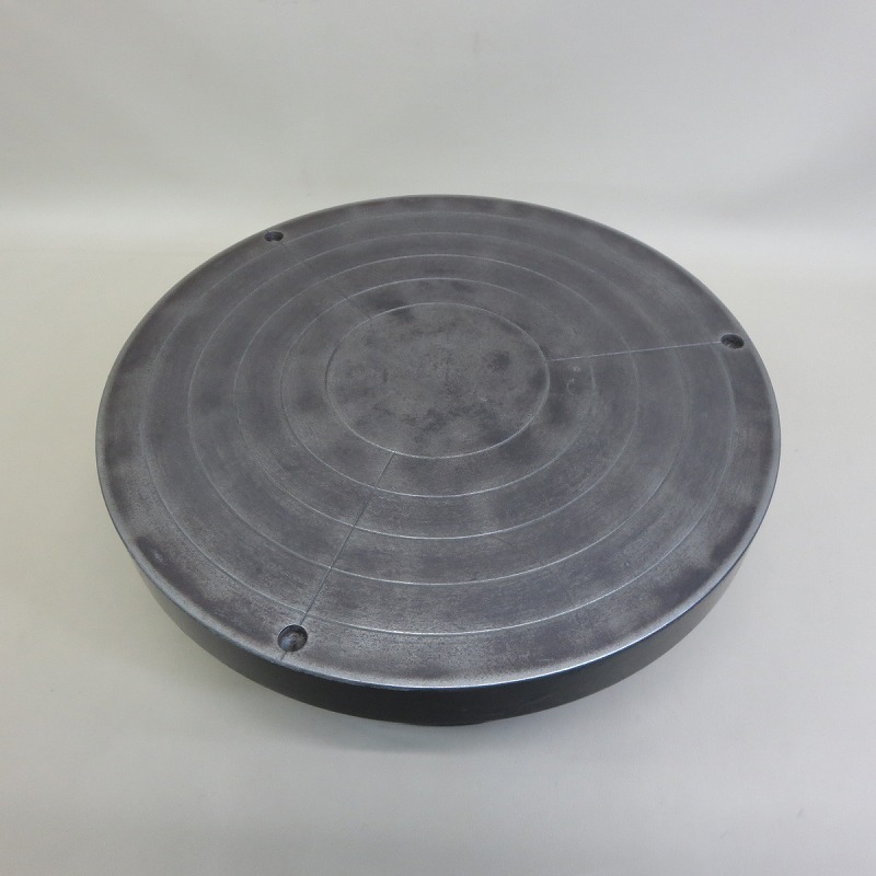 ■陶芸 ろくろ 轆轤 (大) 径30cm 高さ12cm 重さ11kg 陶芸道具■動画入り中古■10拍卖