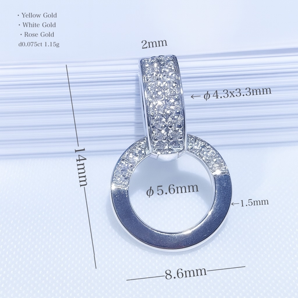 K18YG WG PG ハーフダイヤ ロック付き バチカン ダイヤモンド クラスプ イエローゴールド YG 18K ダイヤ パーツ マルチバチカン ロック仕様拍卖