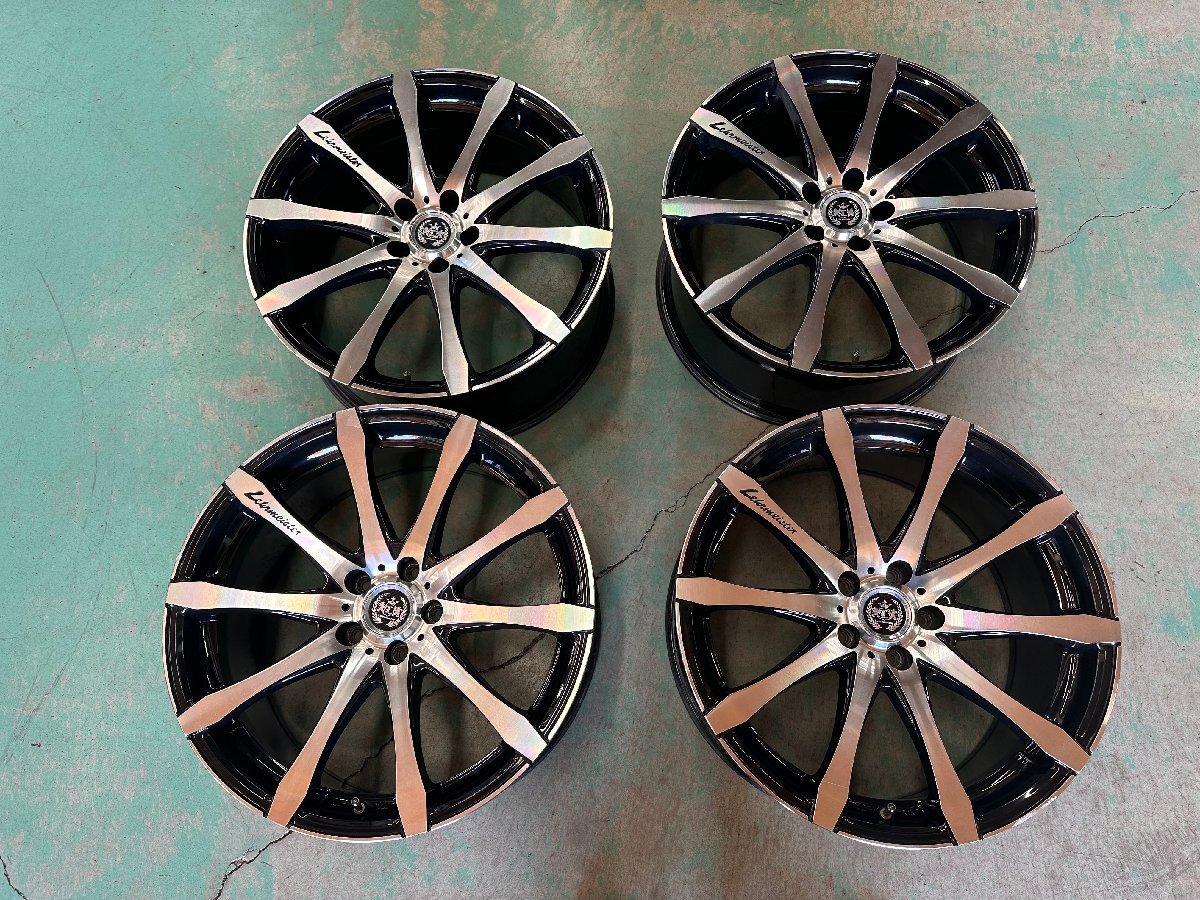 レアマイスター ノニーノ 20インチ 9.5J +45 8.5J +35 5H PCD114.3 4本set P240211a拍卖