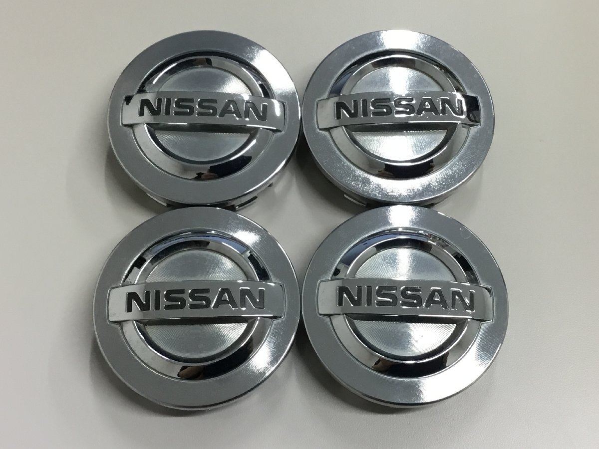 ニッサン 日産 純正 センターキャップ 4個 中古 40343 5Y700 ジューク ノート フェアレディZ フーガ スカイライン セレナ P240518B拍卖