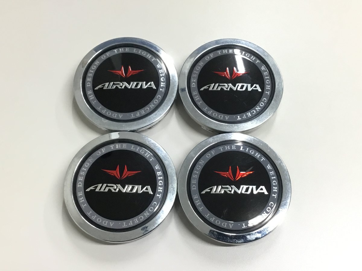 AIRNOVA センターキャップ 中古 4個 P250201C拍卖