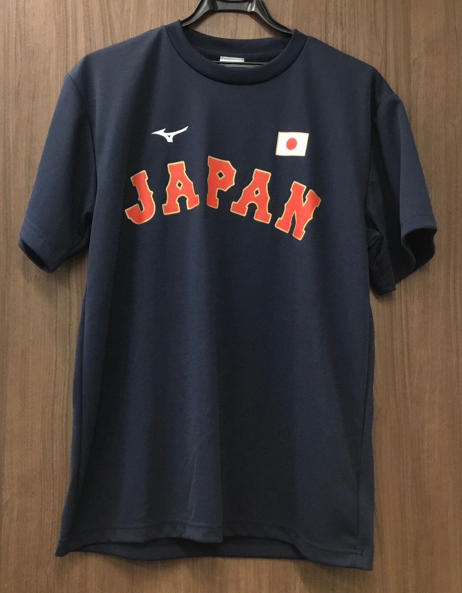 WBC 2023 優勝記念 Tシャツ 日本代表 侍ジャパン ミズノ サイズL P250429A拍卖