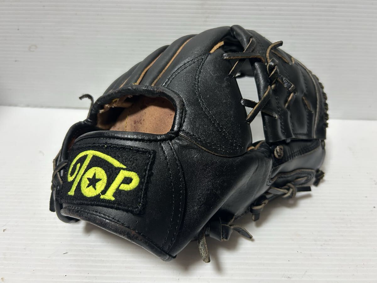 【良型即戦力】TOP軟式グラブ内野手用 天然皮革製 野球 グローブ 大人用 旧ラベル拍卖