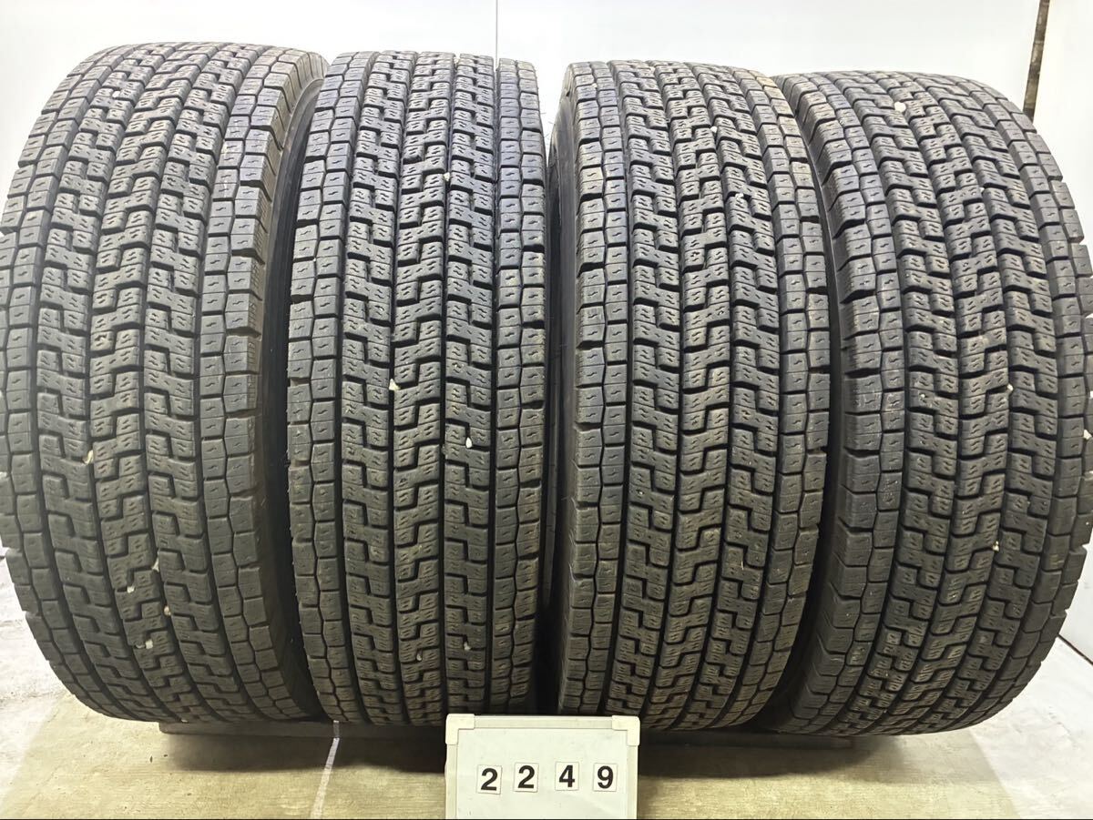 【245/70R19.5 136/134J】2249 ヨコハマZEN 903ZW 2021年製4本 スタッドレスタイヤ拍卖