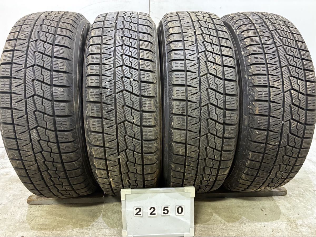 【185/60R15】2250 ヨコハマアイスガード iG70 2022年製4本 スタッドレスタイヤ 約7mm拍卖