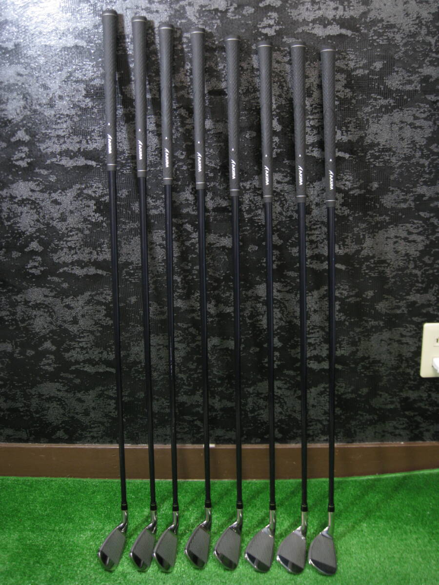 AKIRA アキラ ADR 5-S 8本アイアンセット オリジナルカーボン Rフレックス拍卖