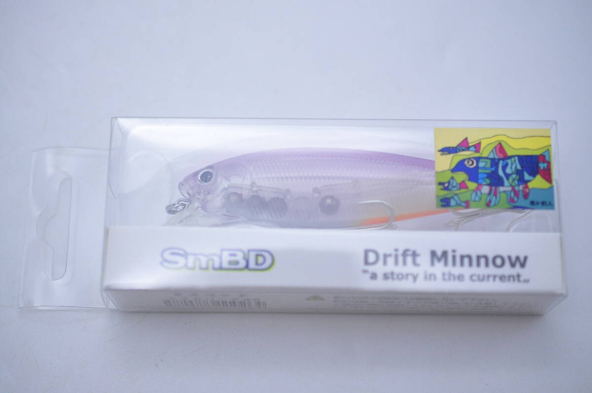 SmBD スモールマウスバス道 ドリフトミノー サスペンド ニワカパープルR 未使用拍卖