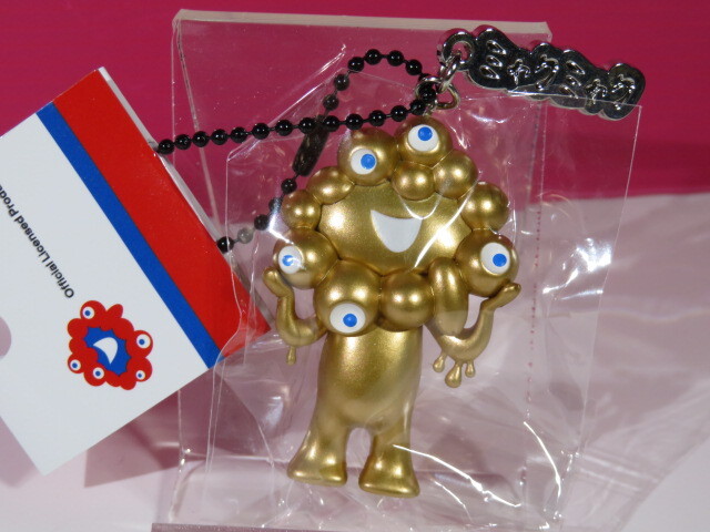 大阪関西万博EXPO2025 ミャクミャク 立体PVCキーホルダープレート付き ゴールド拍卖