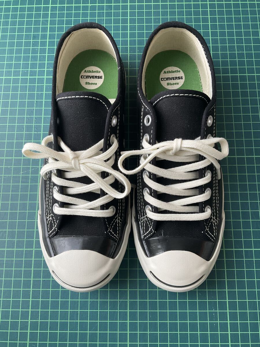 【CONVERSE】 2017年2月購入 コンバース JACK PURCELL HS V ジャックパーセル HS V 32262701 BLACK拍卖