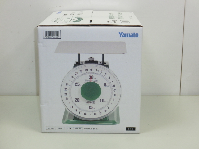 新品 Yamato 平皿 上皿はかり SDX-30 30kg みどりのハカリ ヤマト 大和拍卖