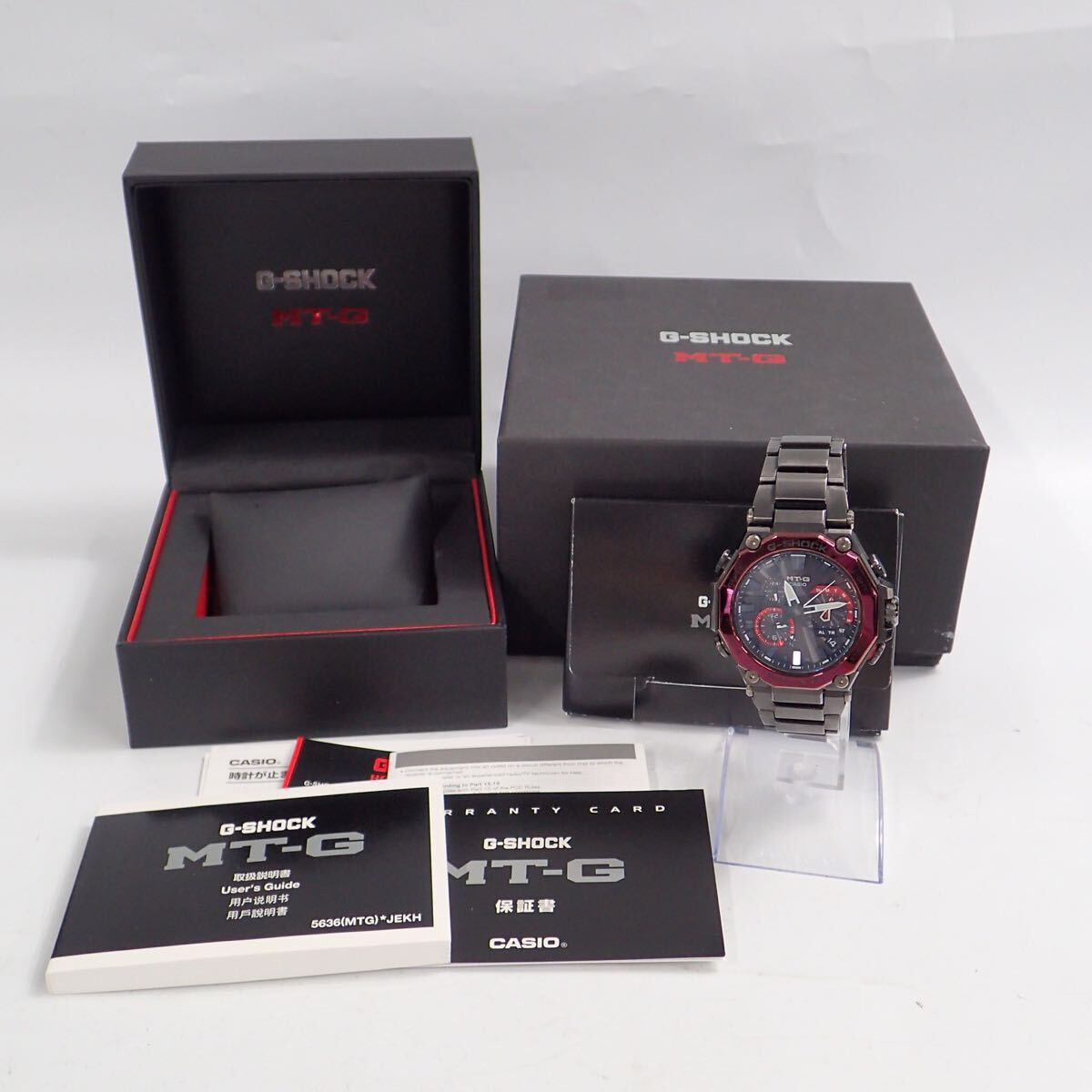 お09267【美品】CASIO G-SHOCK MT-G MTG-B2000 カーボンモノコック ソーラー電波時計 タフソーラー カシオ Gショック メンズ 腕時計拍卖