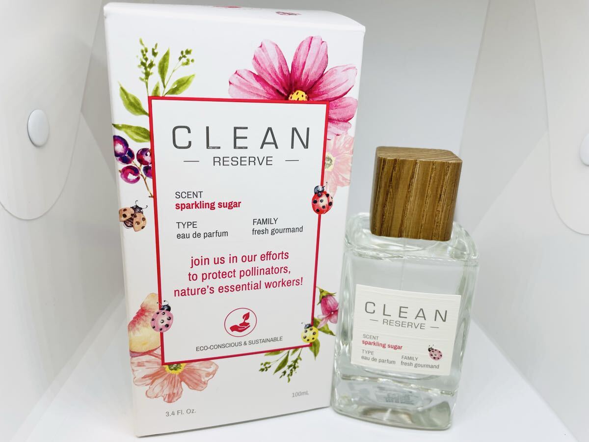 新品 CLEAN RESERVE sparking sugar スパークリングシュガー100ml香水 オードパルファム 正規品本物拍卖