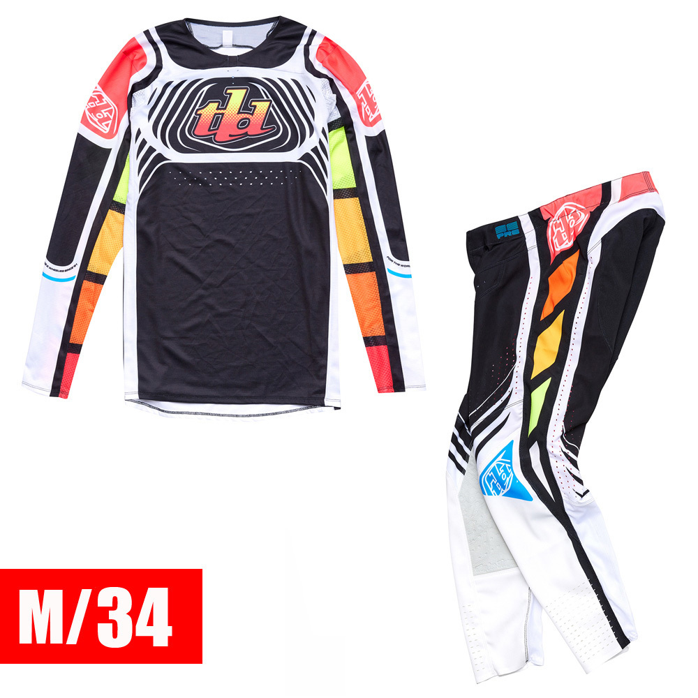 【更にプライスダウン!25%OFF】TROYLEE '24 SE-PRO ジャージパンツセット WAVEZブラックマルチ M/34サイズ 【送料サービス】拍卖