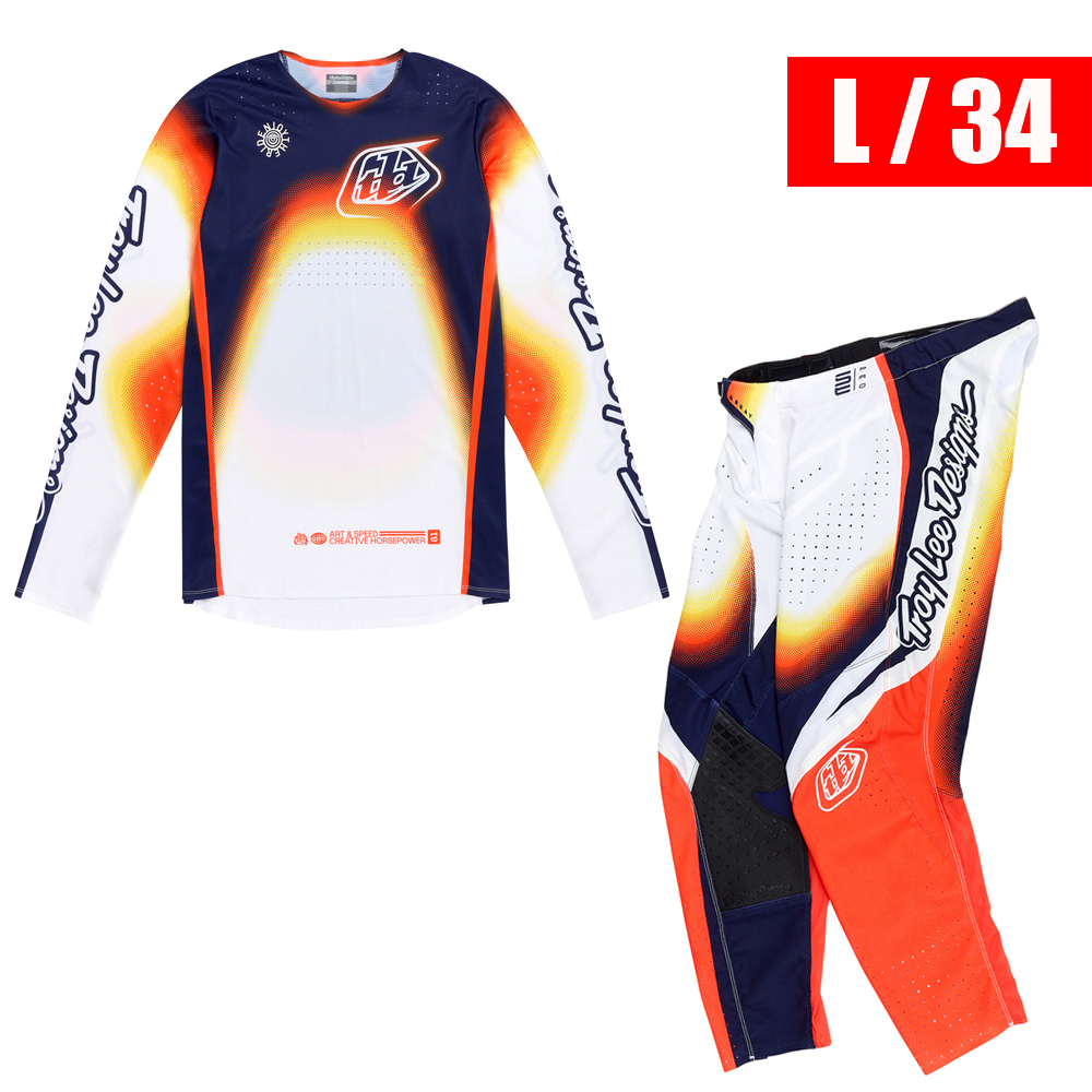 【更にプライスダウン!25%OFF】TROYLEE '25 SE-PRO ジャージ パンツセット ARRAYホワイトネイビー L/34サイズ 【送料サービス】拍卖
