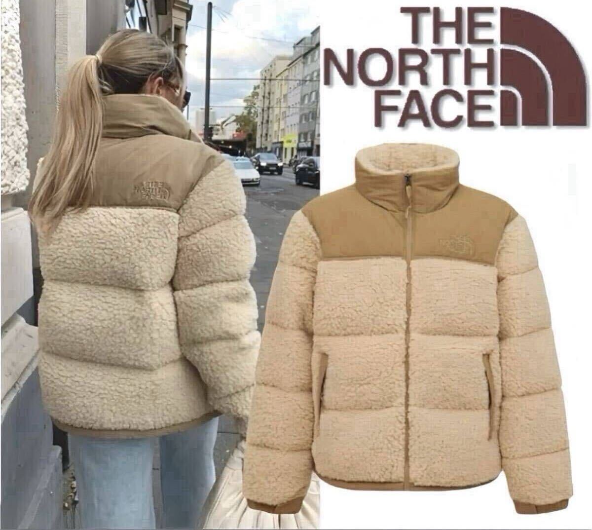 極美品 海外人気 入手困難 THE NORTH FACE シェルパ ヌプシXL 拍卖