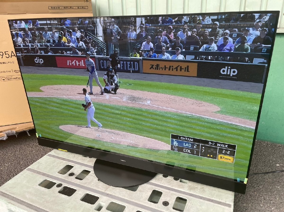 Panasonic|パナソニック 有機ELテレビ VIERA TV-55Z95A 55V型 /Bluetooth対応 /4K対応 /BS・CS 4Kチューナー内蔵 2024年製造 新品同様品拍卖
