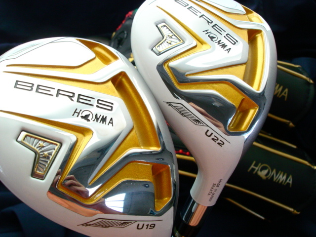 本間ゴルフ◆◆ 最高級 ホンマ ベレス BERES AIZU UT 19度+22度 <2星★★グレート>◆◆貴重な美品!!!拍卖