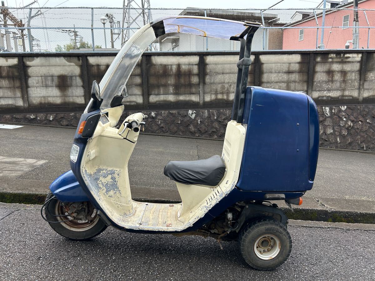 【1円スタート】神奈川発*ホンダ ジャイロキャノピー実働!動画有りTA02(検:ミニカー 原付 UP X)拍卖