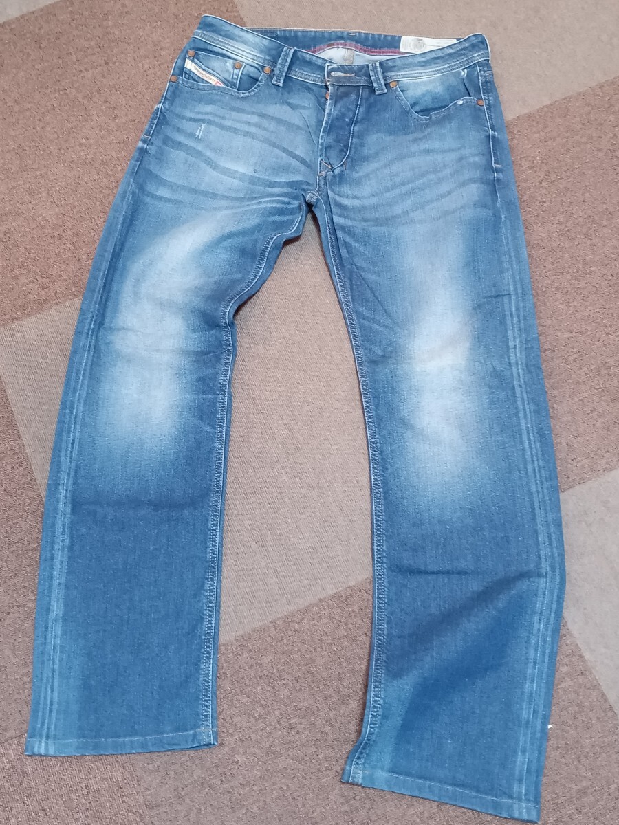 DIESEL LARKEE メンズデニム W31 L32 レギュラー ストレート ディーゼル デニム ジーンズ used拍卖