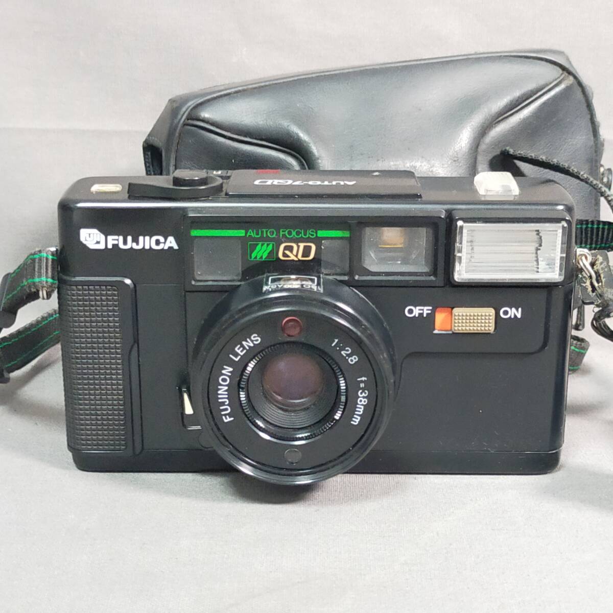 ▲ 10/6 295684 FUJICA フジカ AUTO-7QD フイルムカメラ FUJINON LENS 1:2.8 f=38mm used 現状品拍卖