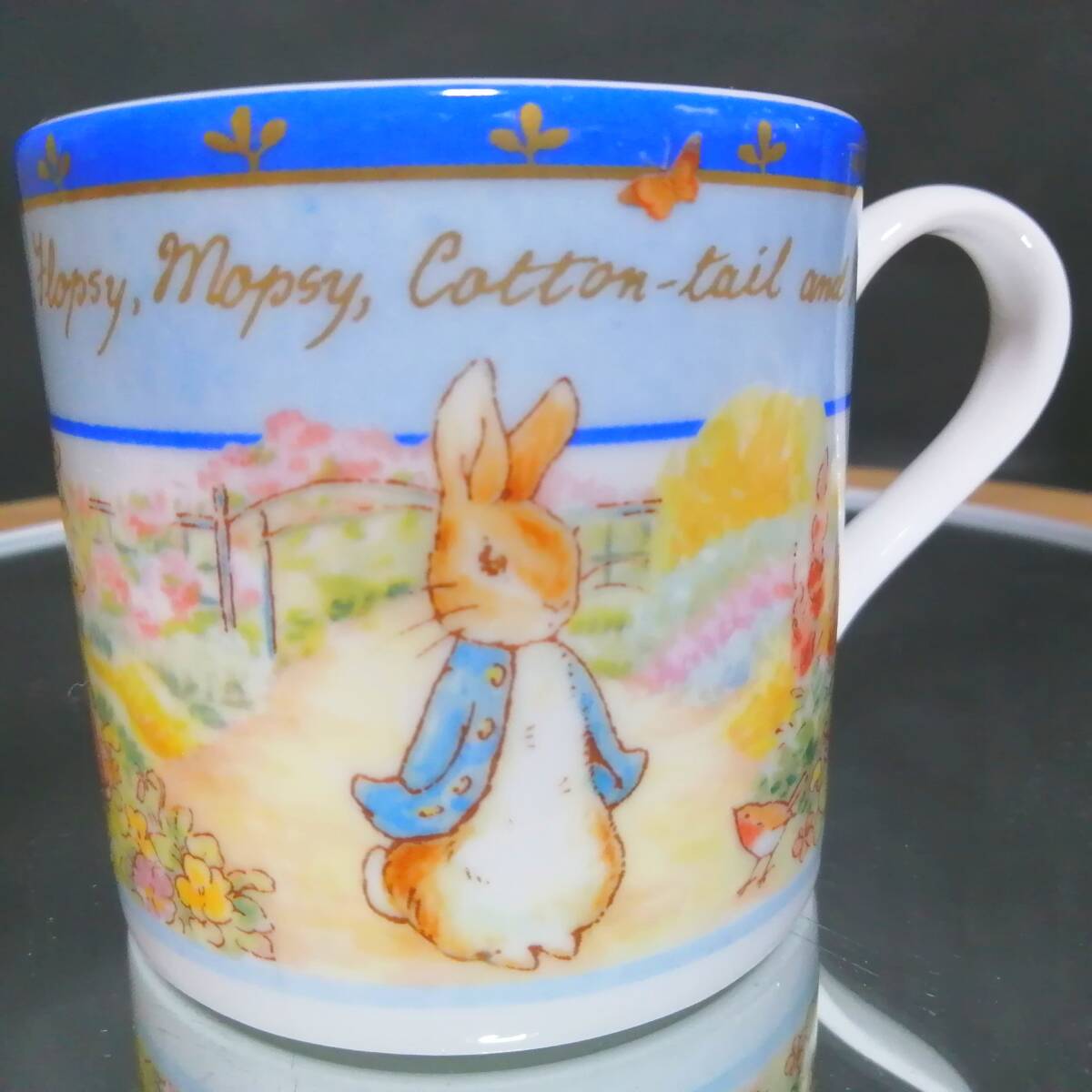 新刻印 美品◇自宅保管 ウェッジウッド ピーターラビット 2000 ミレニアム マグカップ WEDGWOOD拍卖