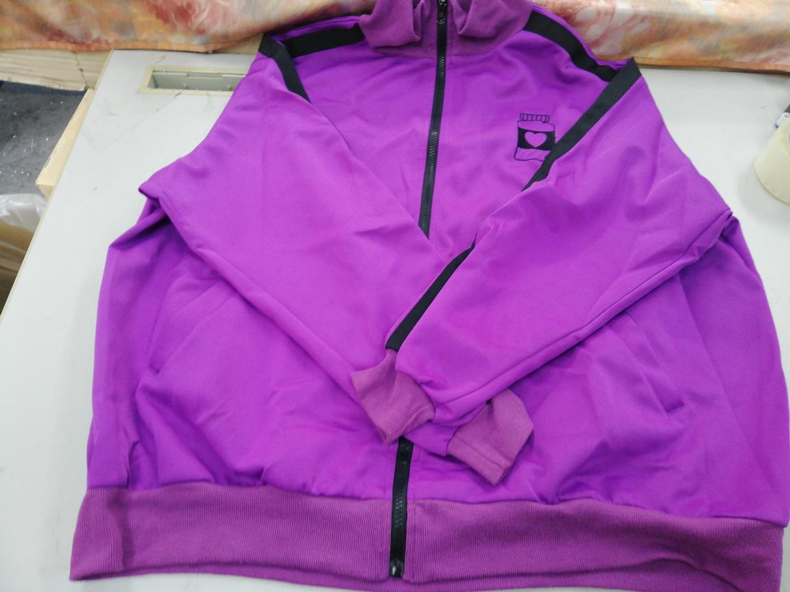 ACDC RAG エーシーディーシーラグ 輸血/薬瓶 ジャージジャケット パープル ジャージ トラックジャケット 385FS2拍卖