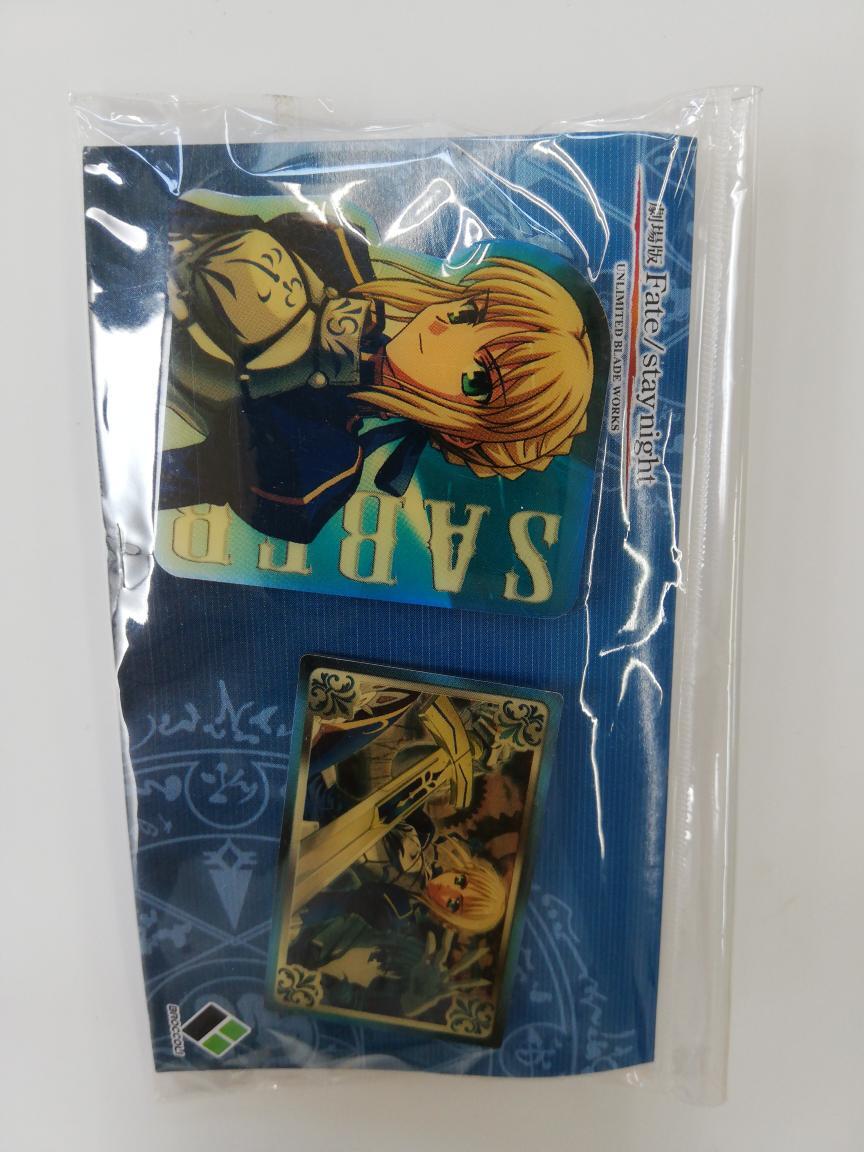 ピンバッジ2個セット 劇場版Fate/stay night UBW セイバー 72CURN拍卖