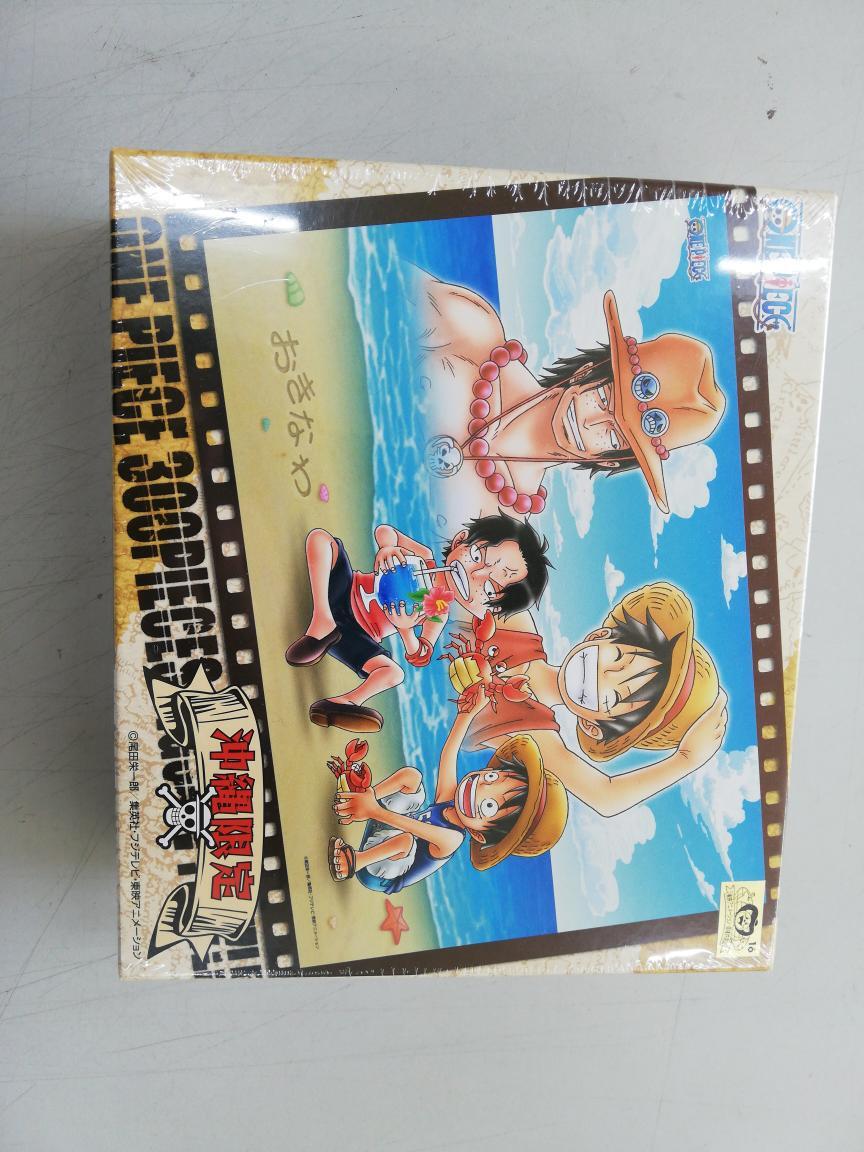 ルフィとエース ワンピース ジグソーパズル 沖縄の砂浜で 78E18X拍卖