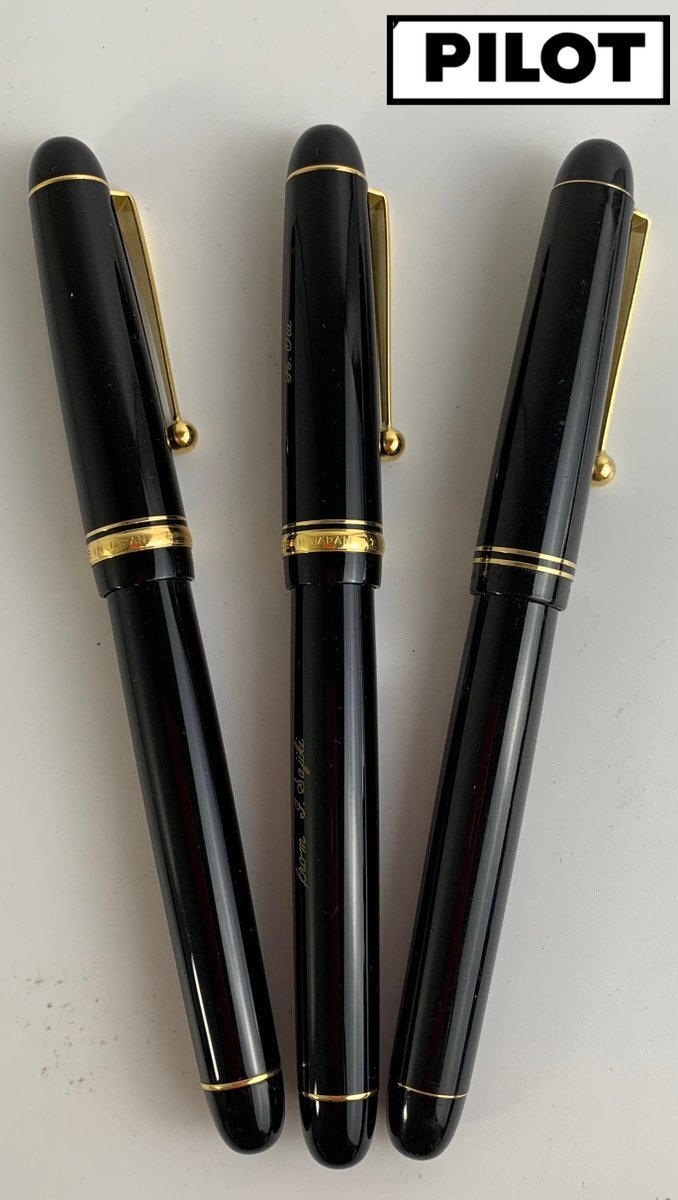 1000円~【R】●筆記未確認 万年筆 パイロット カスタム74 カスタム67 14K-585 中字 筆記用具 現状品 3本 まとめ★okoy4233889-156/of5242拍卖