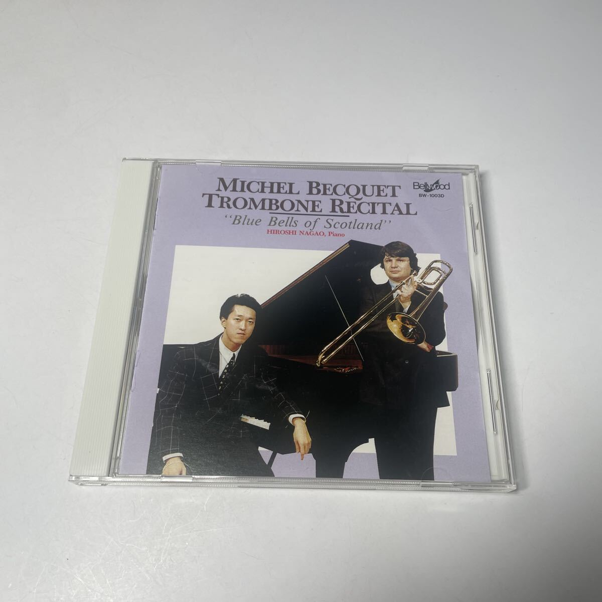 CD ミシェル・ベッケ・トロンボーン・リサイタル 長尾洋史 1988年 バリオホール拍卖
