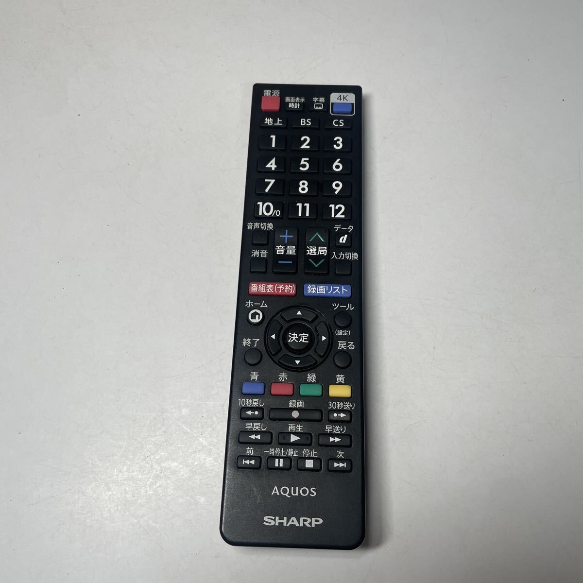 (s2)SHARP シャープ テレビ リモコン GB335SA 拍卖