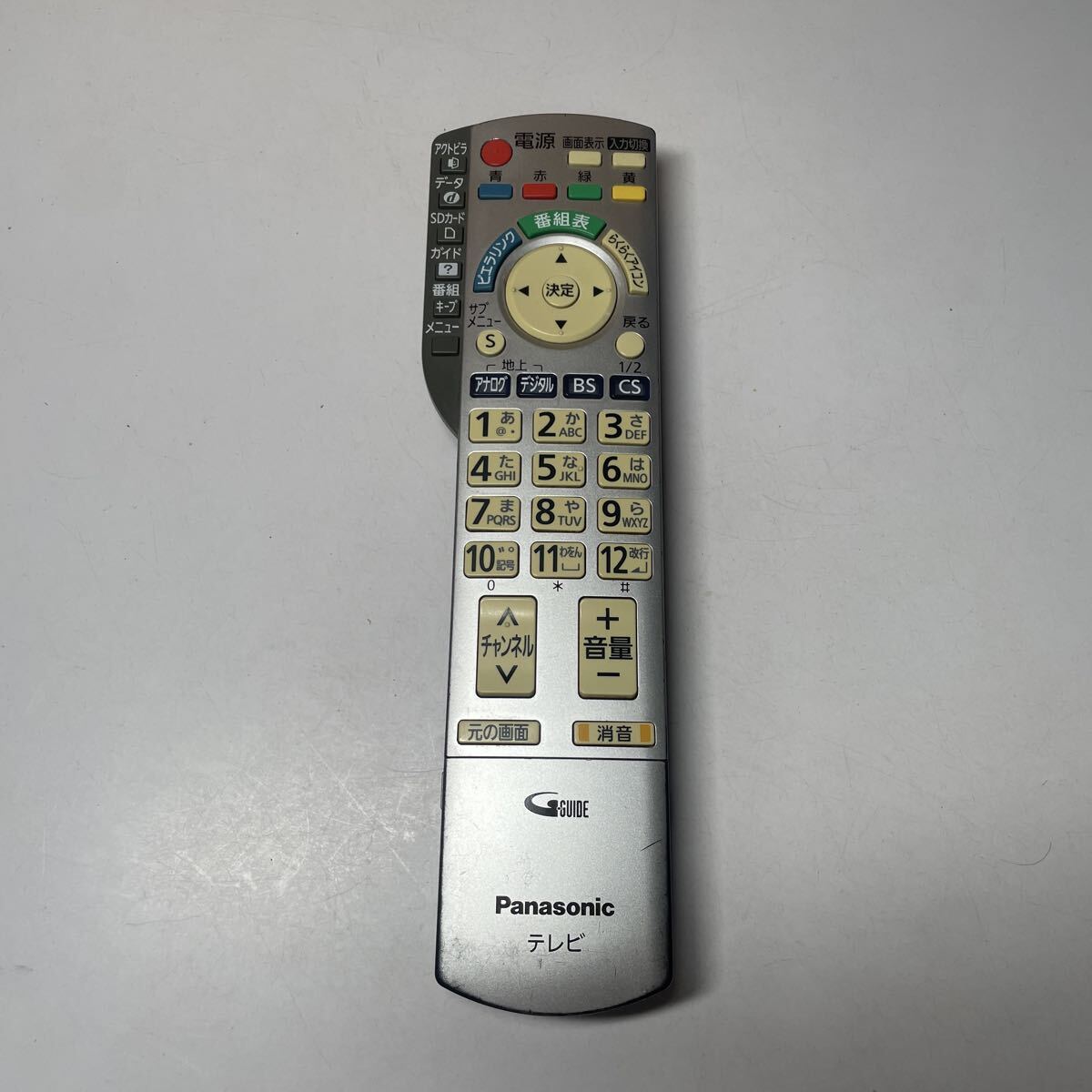 (f1)パナソニック テレビリモコン N2QAYB000324 Panasonic拍卖