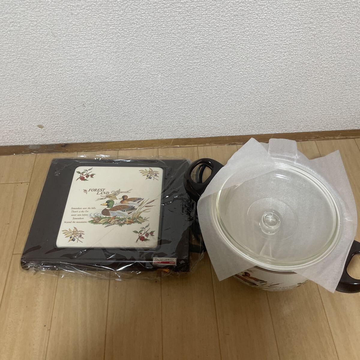 未使用 昭和レトロ 丸山技研 保温トレイ お鍋セット拍卖