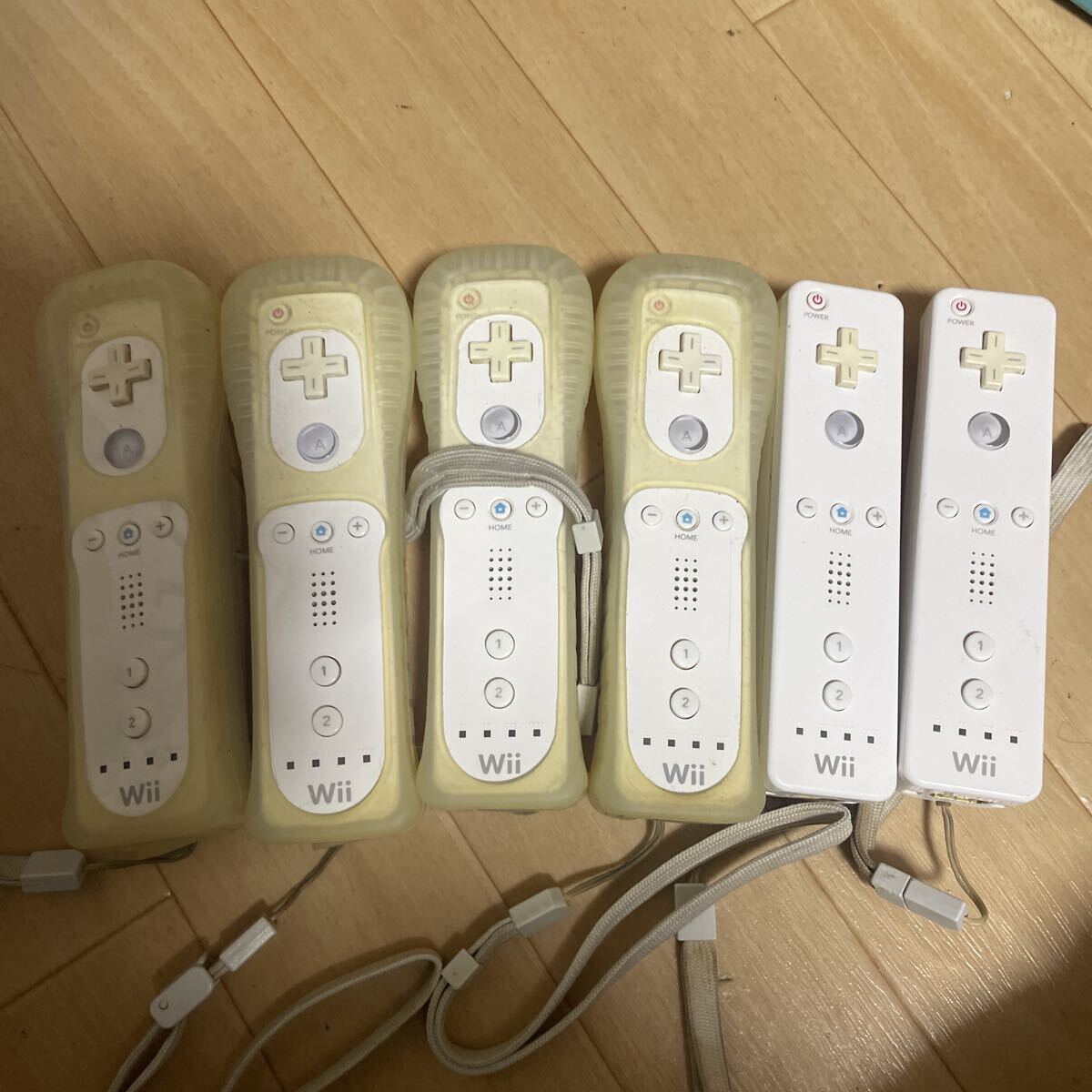 Wii リモコン 6本 rvl-c コントローラー Nintendo 任天堂拍卖