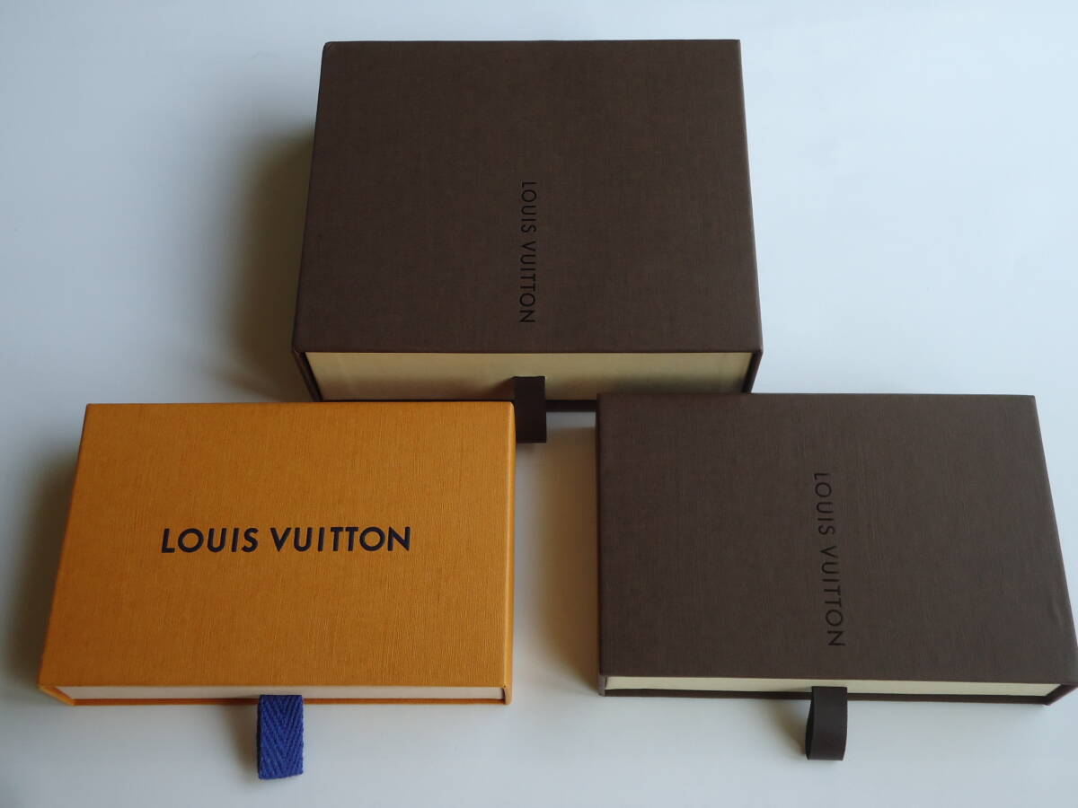 ルイ ヴィトン LOUIS VUITTON 専用箱 保存袋付 3個【美品】+おまけ拍卖