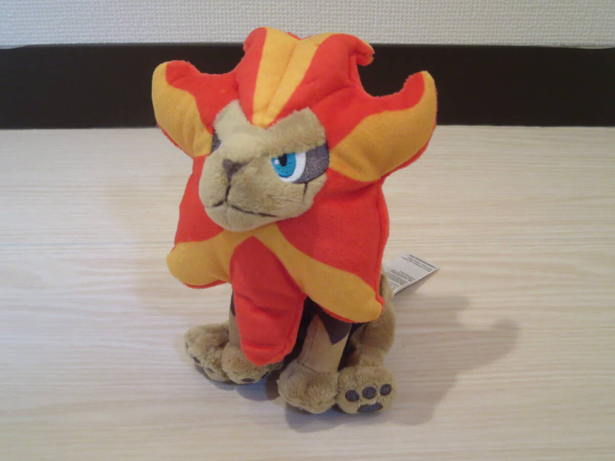 ロ ポケモンセンター Pokemon fit【カエンジシ】ぬいぐるみ 約15cm ポケモンフィット 2023拍卖