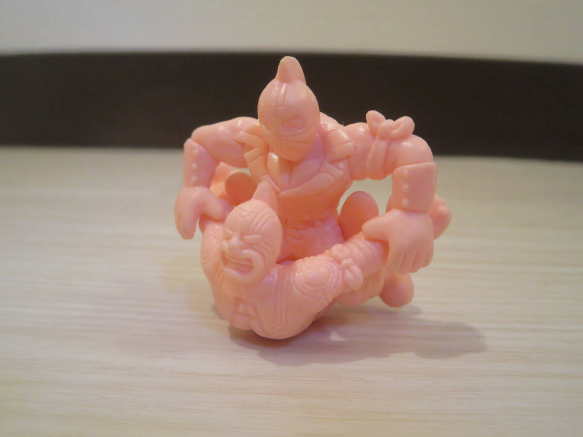 ロ バンダイ キン肉マン キンケシ19【ナパーム・ストレッチ(ソルジャーVSフェニックス)】ペールオレンジver. ワザ消し拍卖