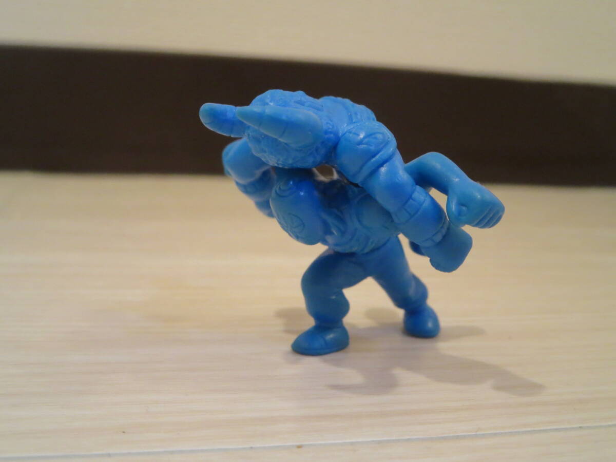 ロ バンダイ キン肉マン キンケシ06【ロングホーントレイン(モンゴルマン&バッファローマン)】青ver. ワザケシ拍卖